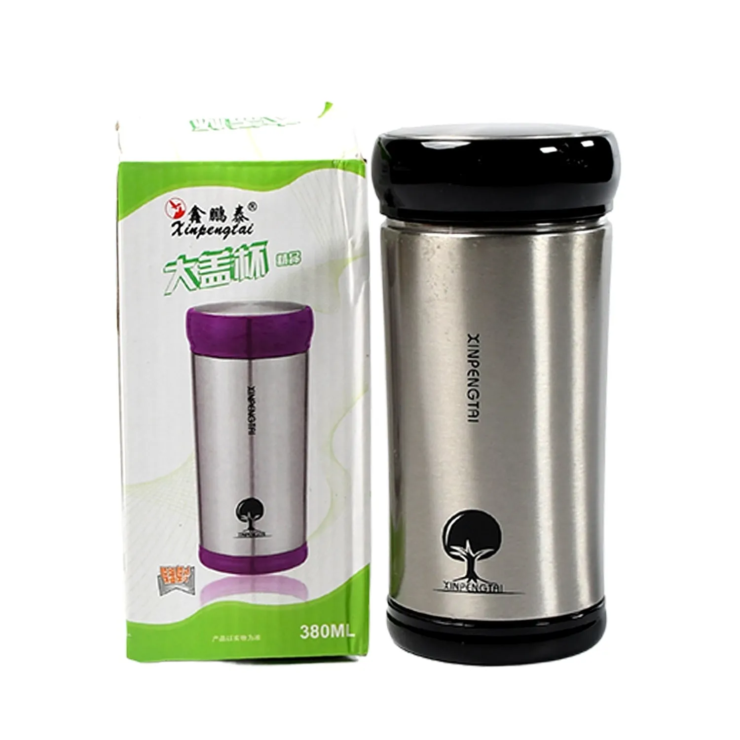 6801 STAINLESS STEEL CUP VACUUM FLASKS THERMAL BOTTLE | LEAKPROOF SPORT | 380ML SUITABLE FOR SCHOOL ,OFFICE & COLLEGE