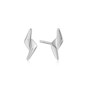 Ania Haie Silver Double Spike Stud Earrings E051-02H