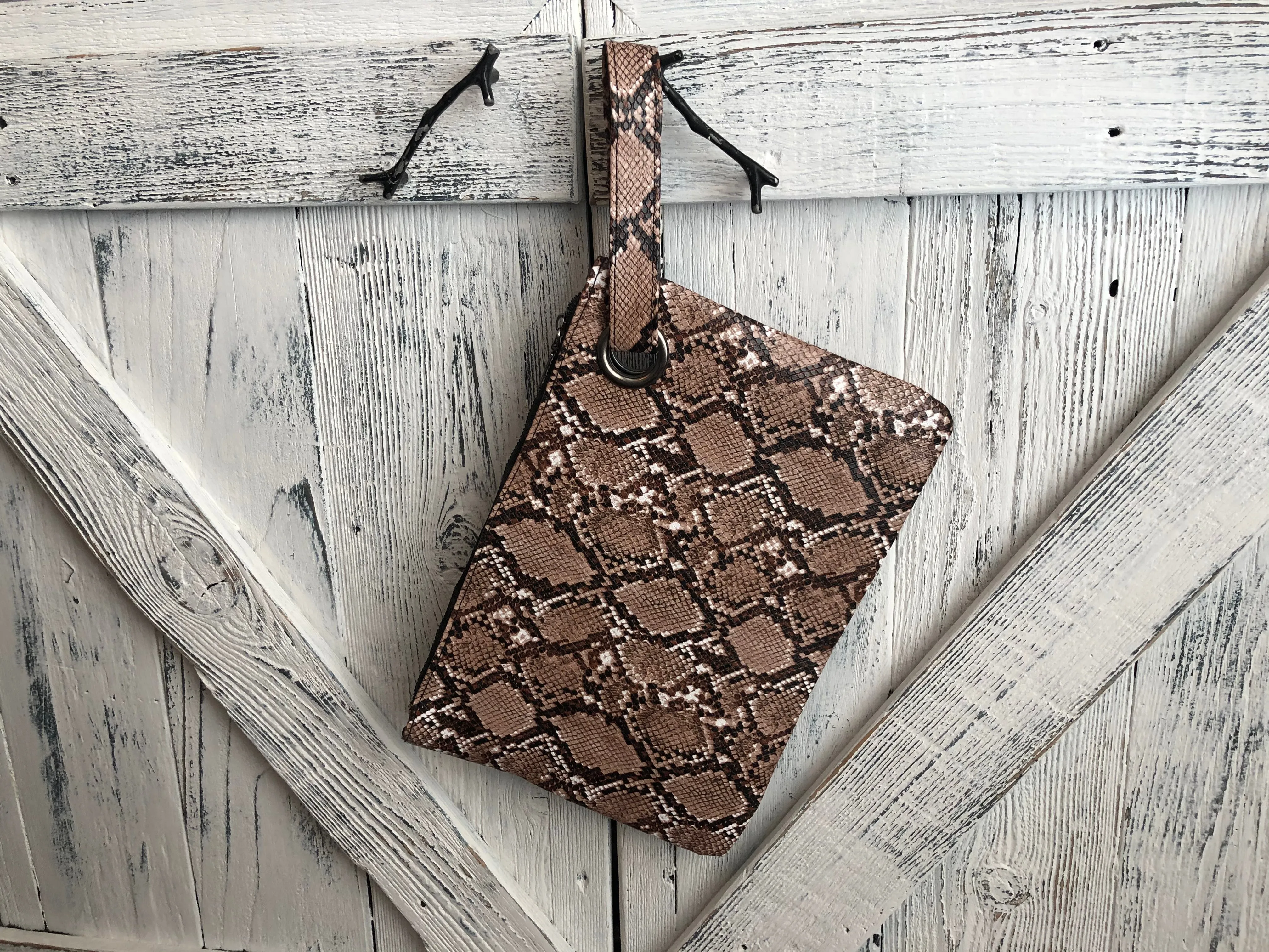 Animal Print Clutch Purse