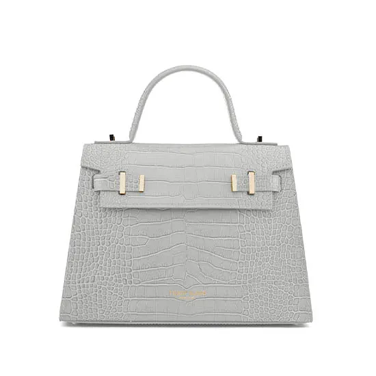 Ava Croco  11" - Light Grey