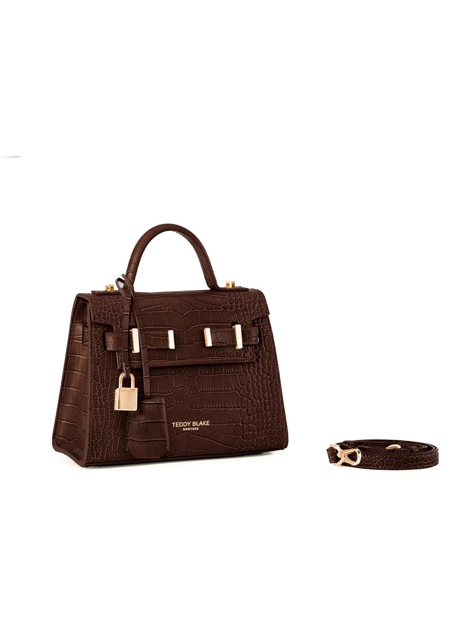 Ava Croco  9" - Brown