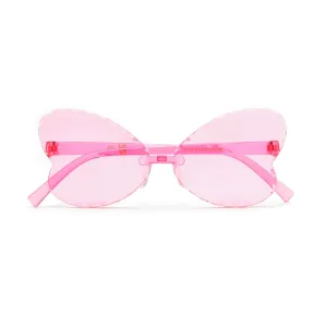 Cute Rimless Butterfly Kids Fit Sunnies