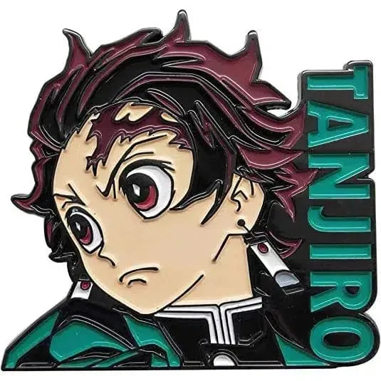 Demon Slayer - Tanjiro Kamado Pin Badge (Enamel, Metal)- Great Eastern