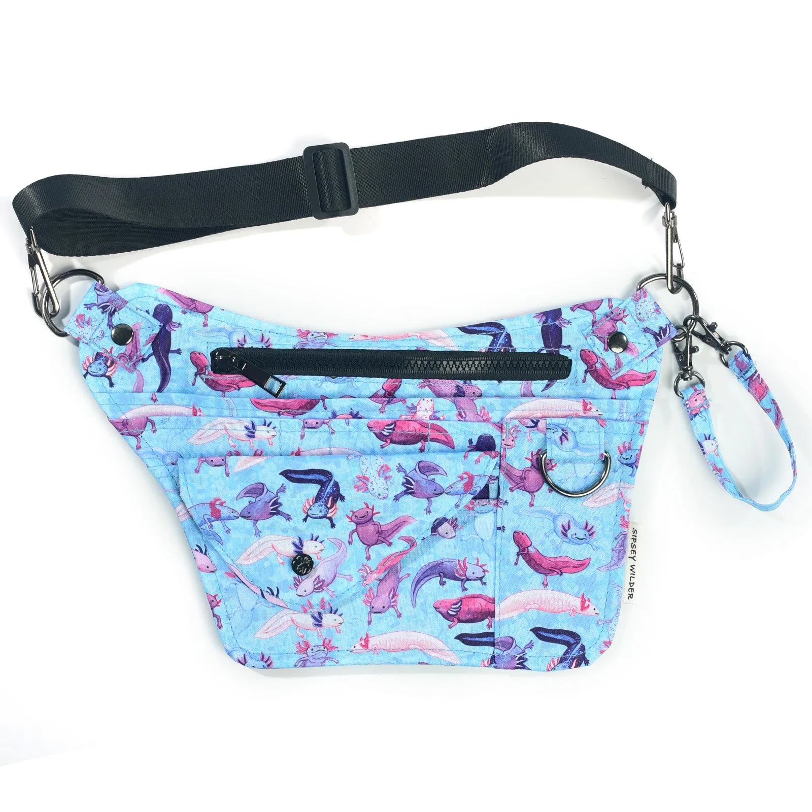 *DISCOUNTED* A Lotta Axolotls Tech Hip Bag