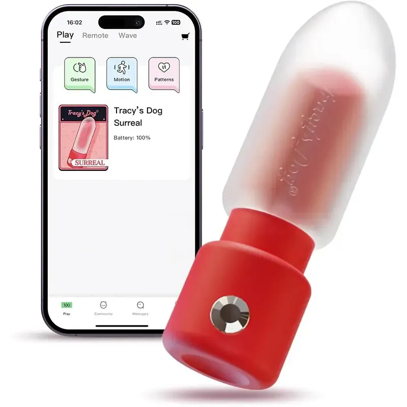 Discreet Lipstick Vibrator with App-Controlled Remote