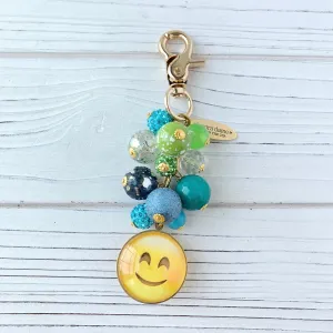 Feeling Good Emoji Keychain