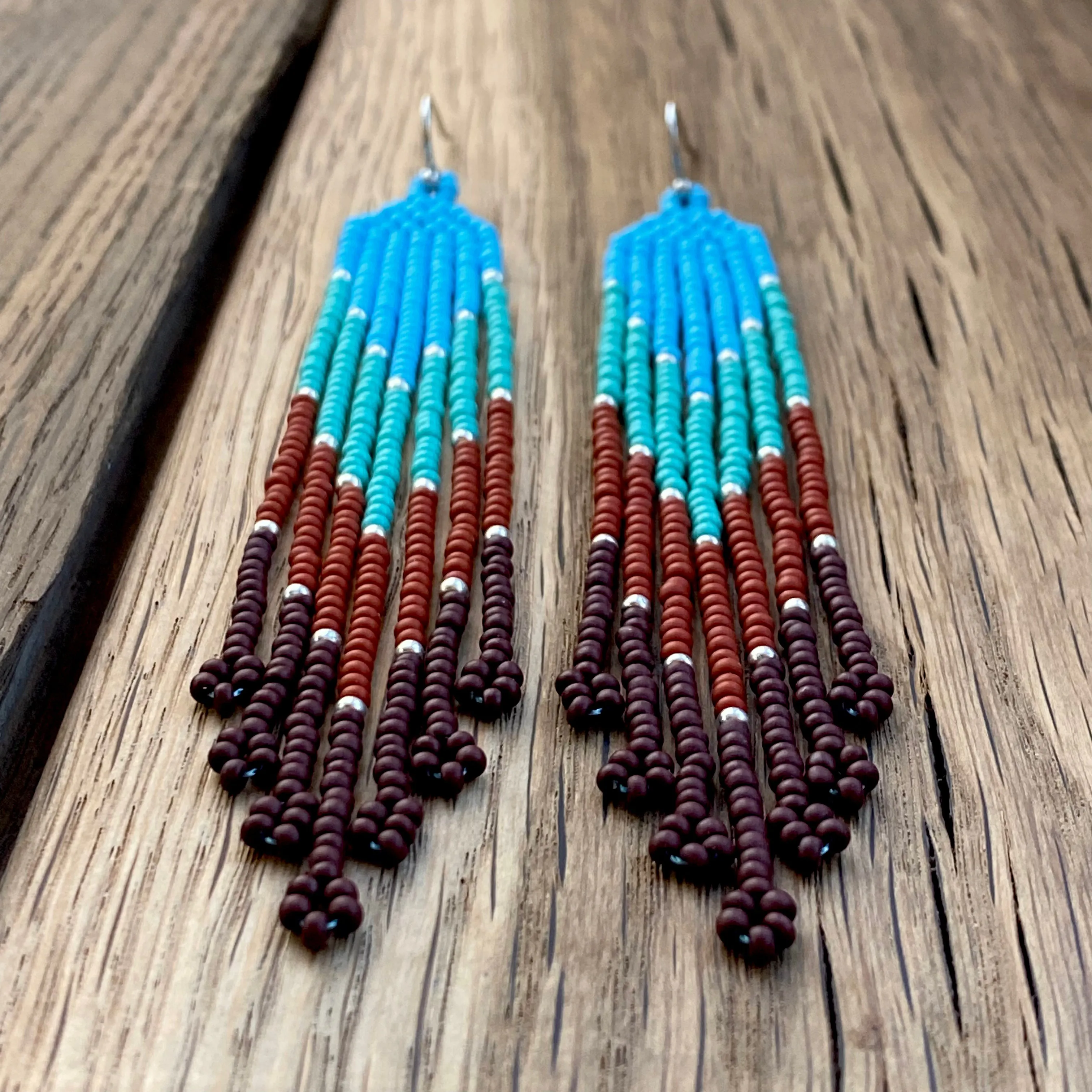 Handmade Long Boho Earrings