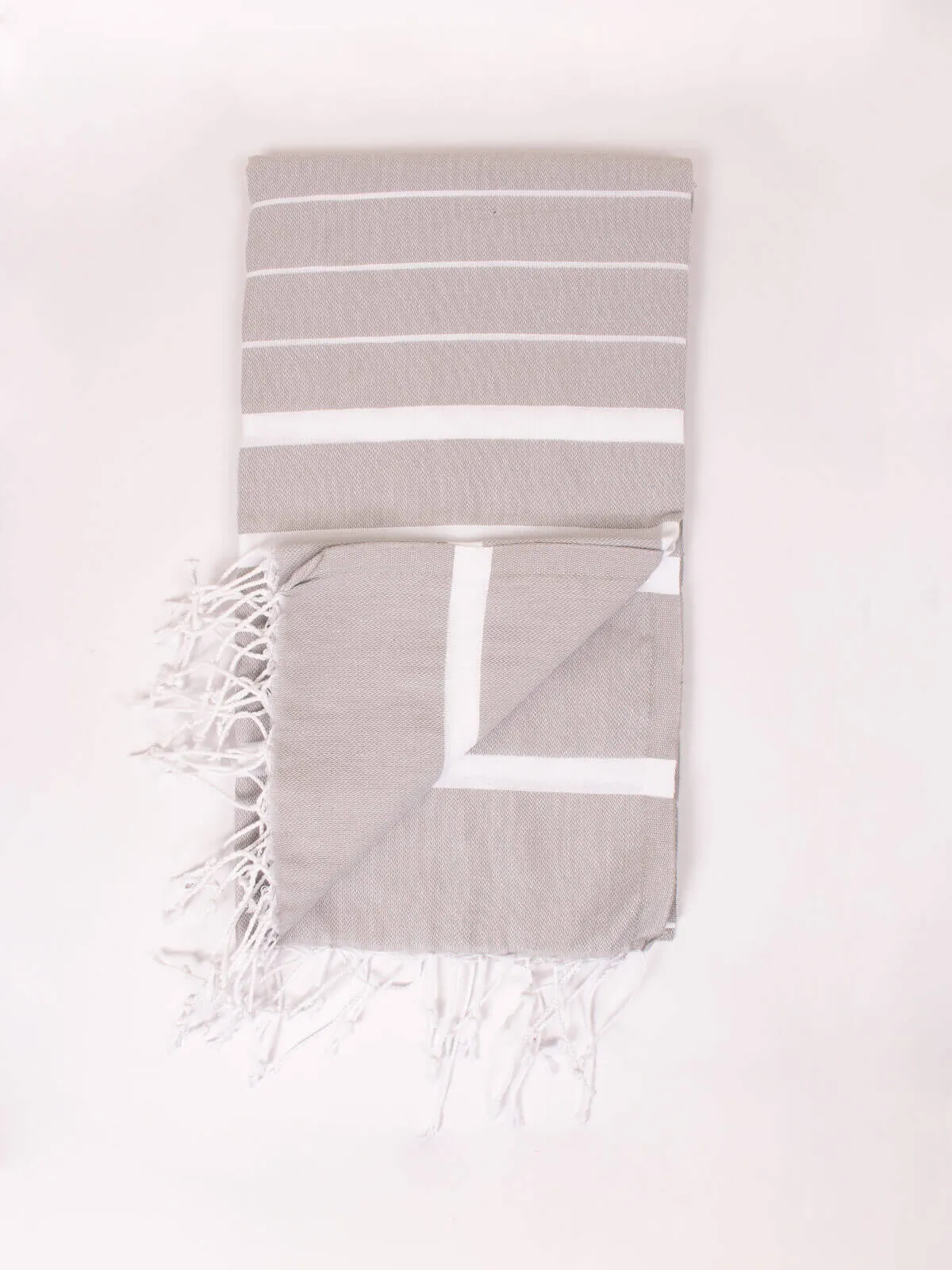 Ibiza Summer Hammam Towel, Pearl Grey