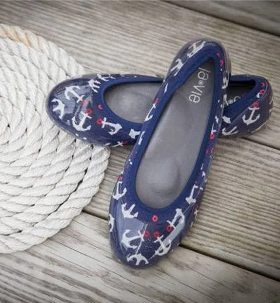 ja-vie anchors away jelly flats shoes