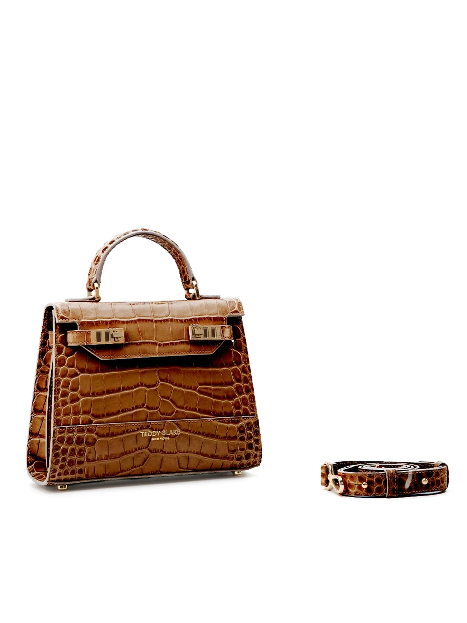 Kim Croco 9" - Brown