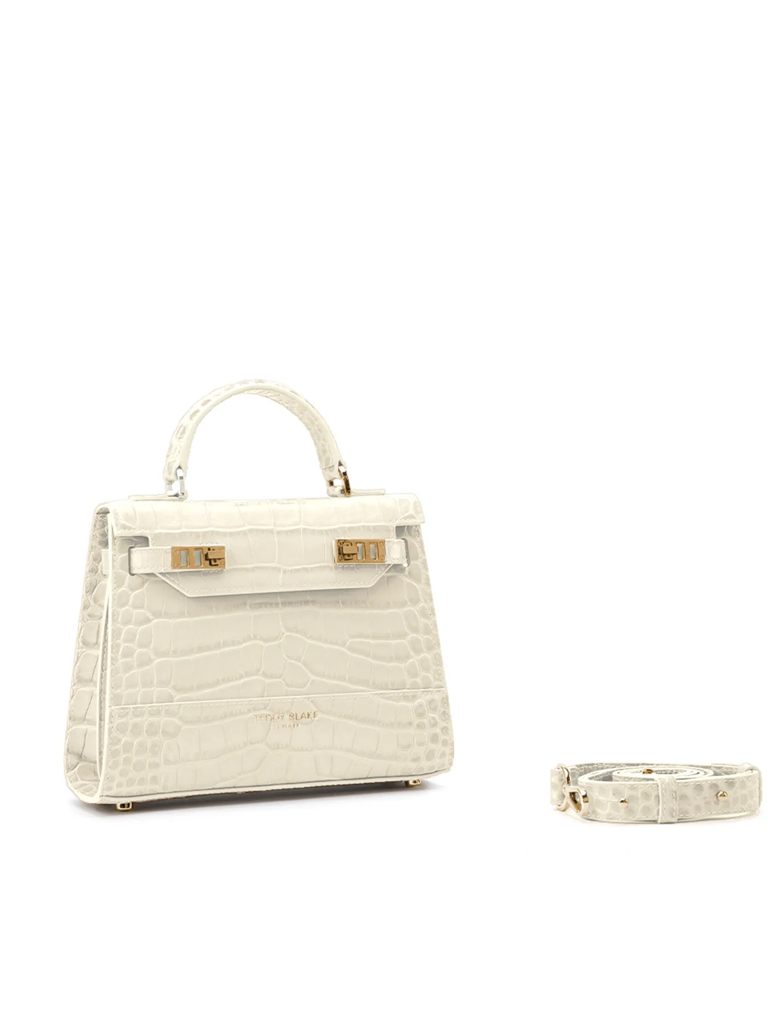 Kim Croco 9" - Cream