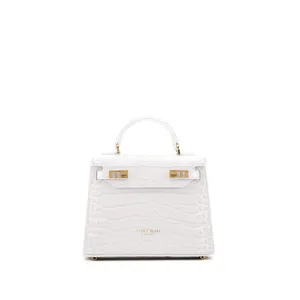 Kim Croco 9" - White