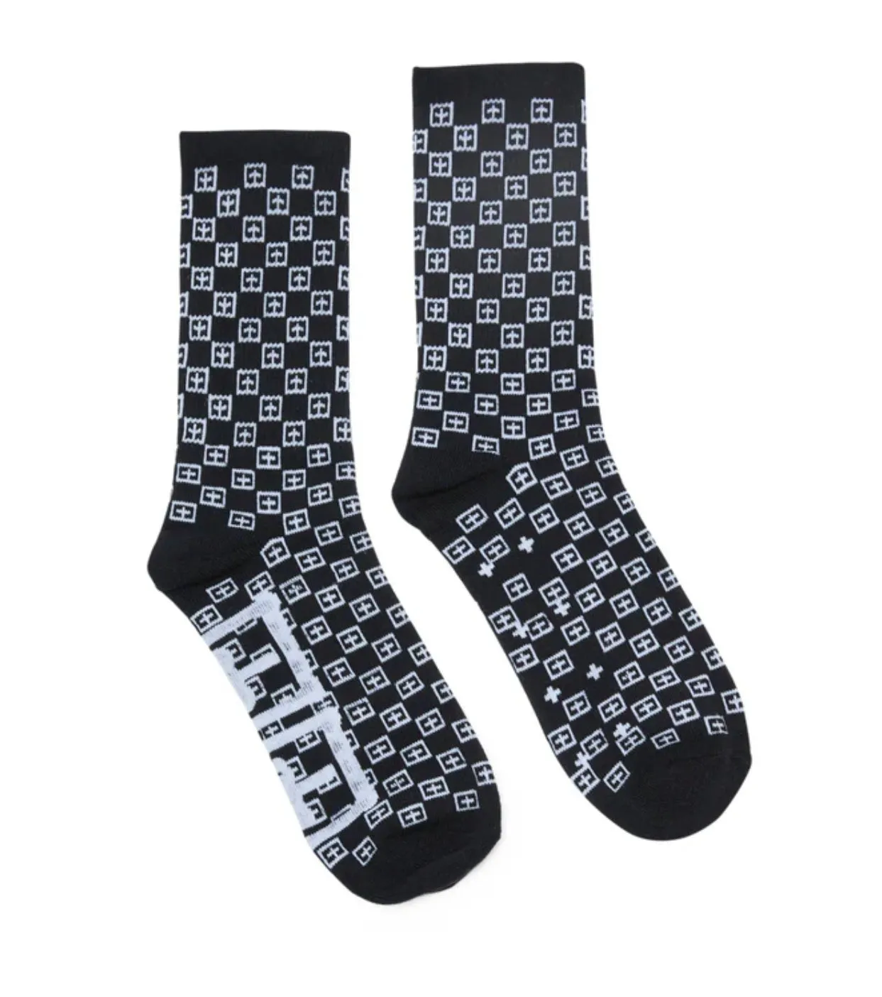 KSUBI - T Box Monogram Ksocks - Black