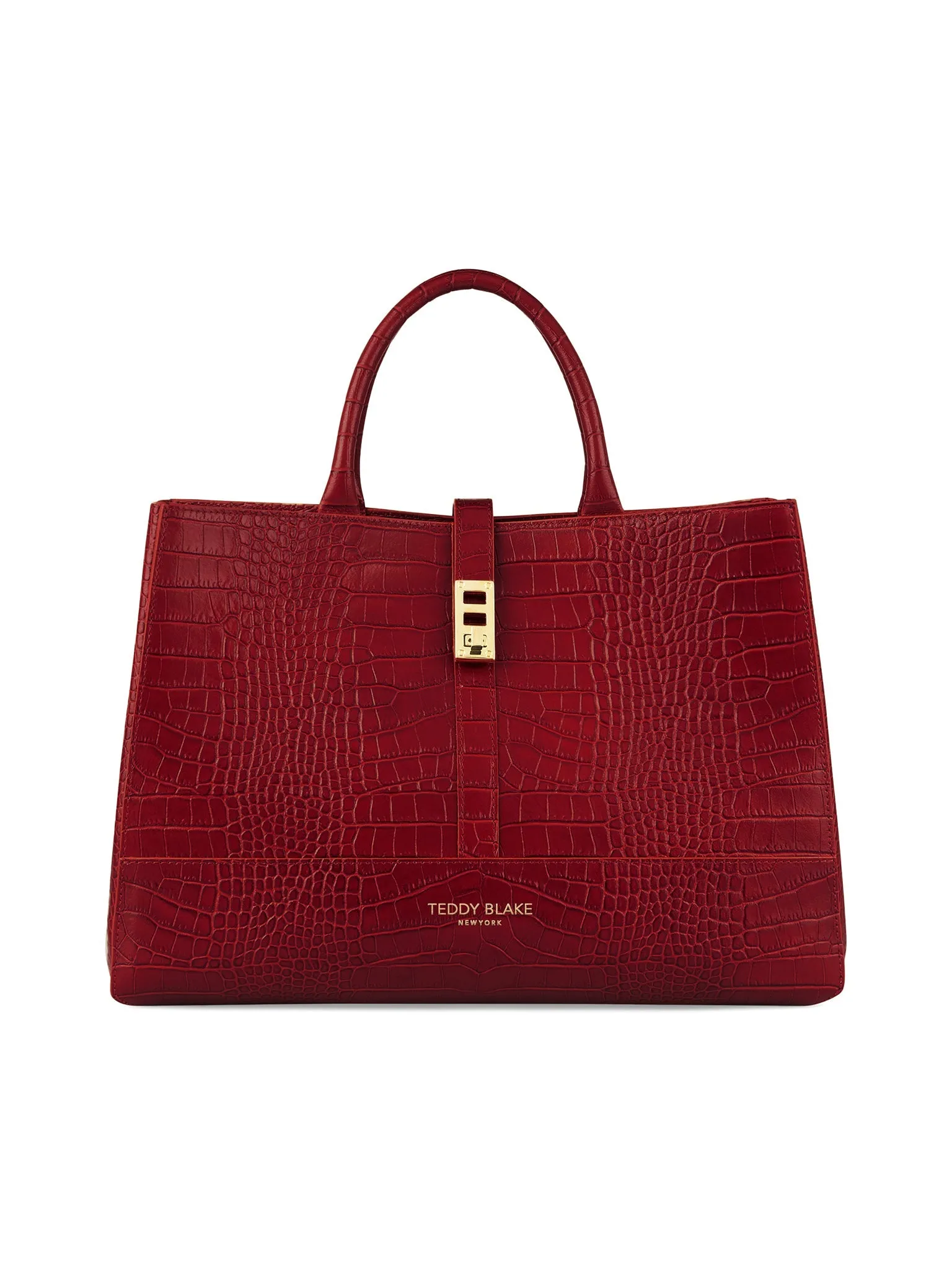 Lola Croco 15" - Dark Red