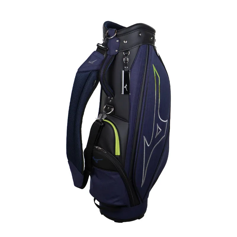 MIZUNO 9" NX 6 Cart Bag (Navy/Black)