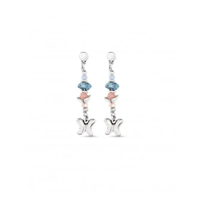 Multicoloured Crystal Metamorphosis Earrings PEN0924MCLMTL