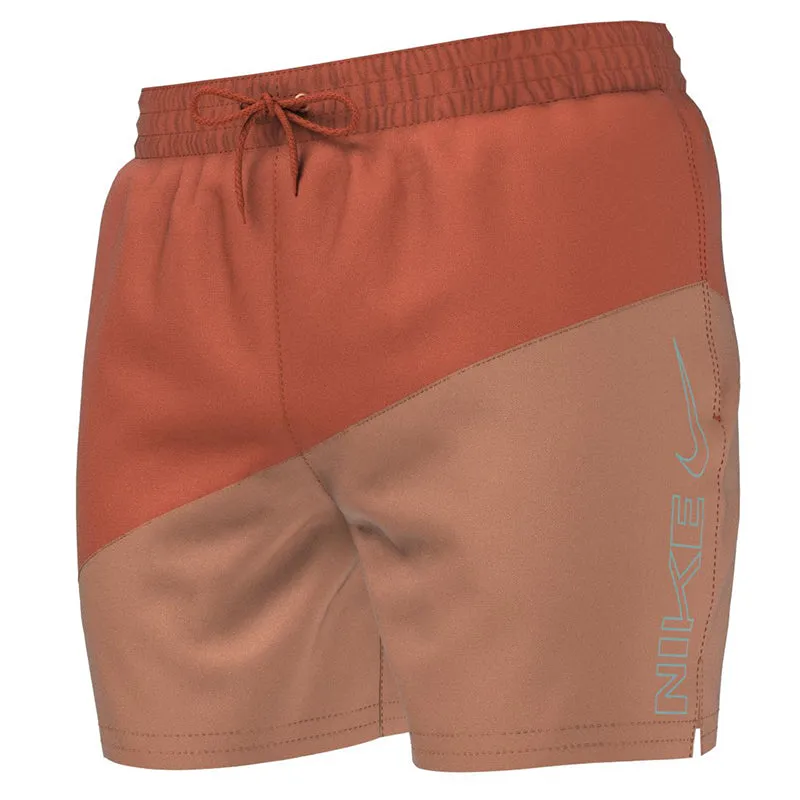 Nike - Block Swoosh 5" Volley Short (Atomic Orange)