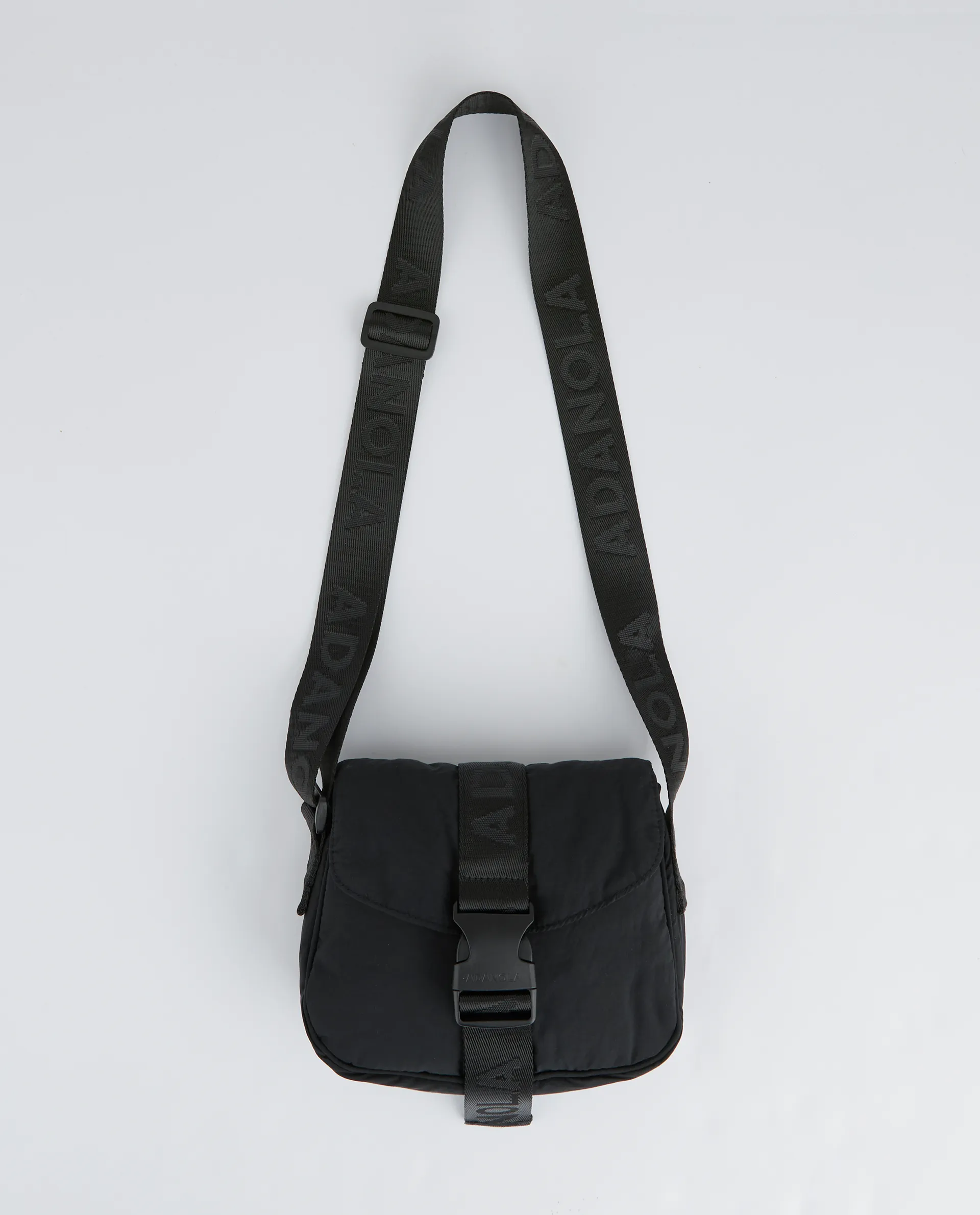 Nylon Buckle Bag - Black