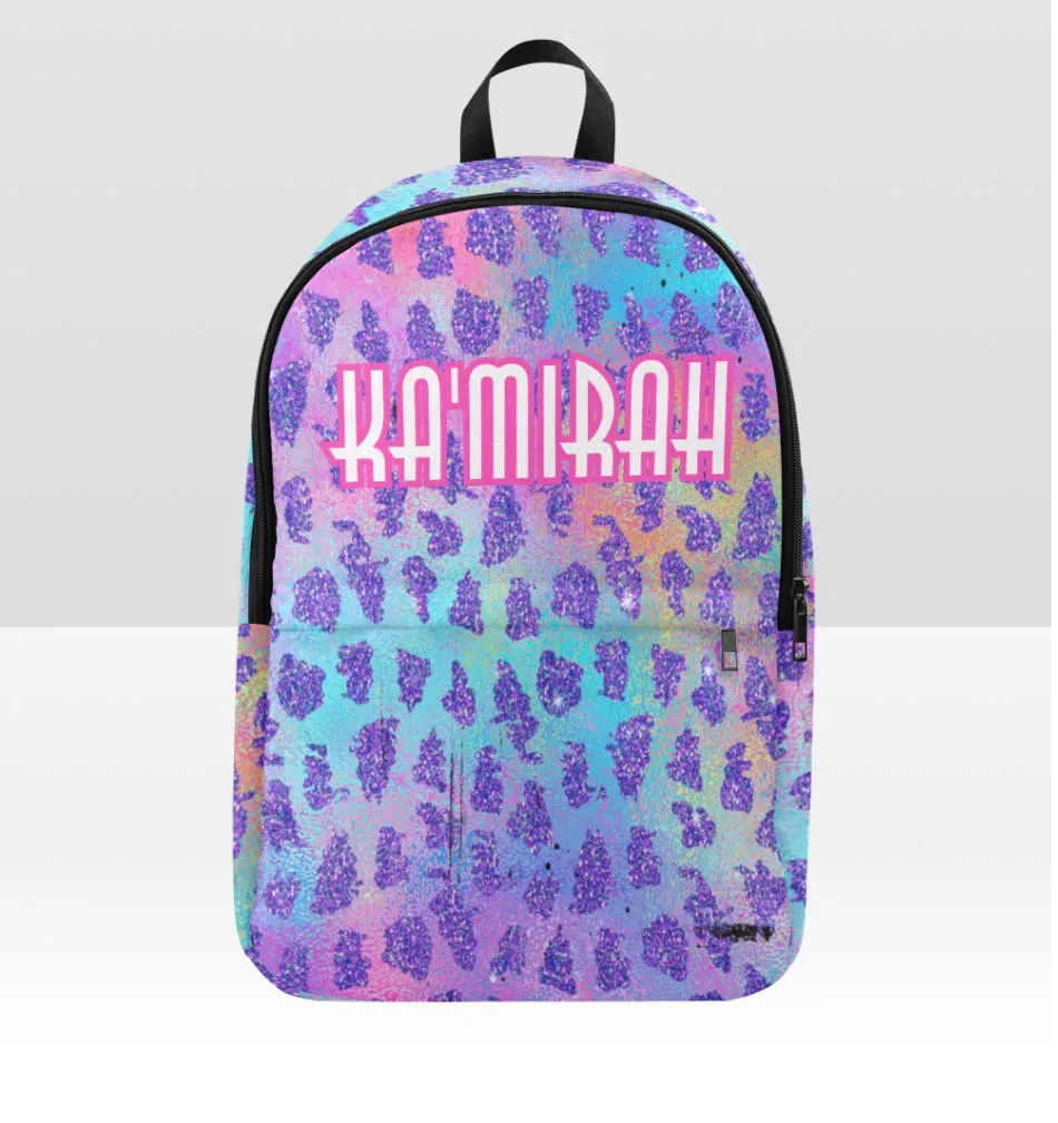 Personalized Rainbow Animal Back Pack