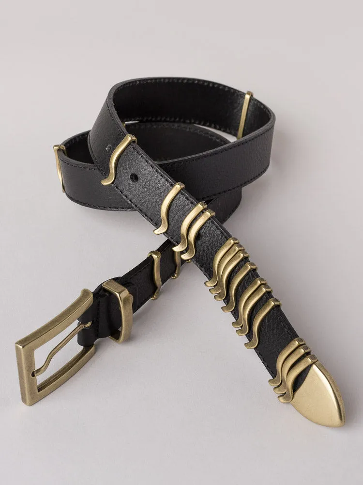 RATTLE BELT Black Gold