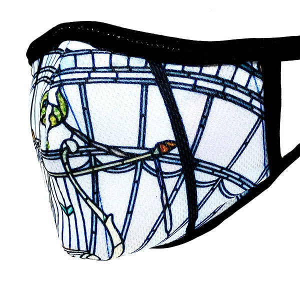 Stained-Glass Cotton Face Mask | Architectural Designs