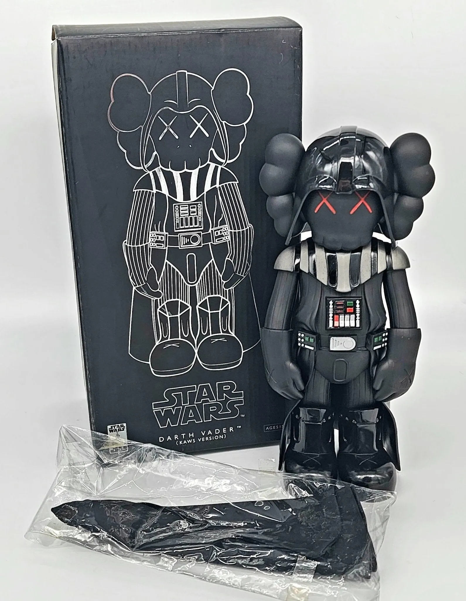 Star Wars Darth Vader Companion Fine Art Toy by Kaws- Brian Donnelly