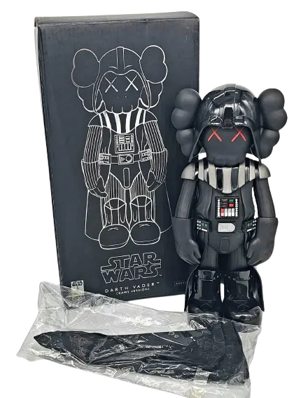 Star Wars Darth Vader Companion Fine Art Toy by Kaws- Brian Donnelly