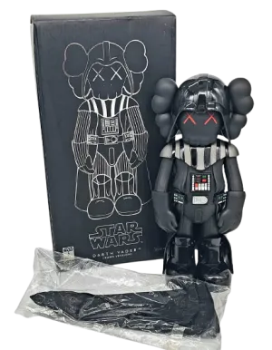 Star Wars Darth Vader Companion Fine Art Toy by Kaws- Brian Donnelly