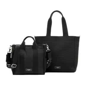 Storksak Thea Tote   Compact Changing Bag - Black