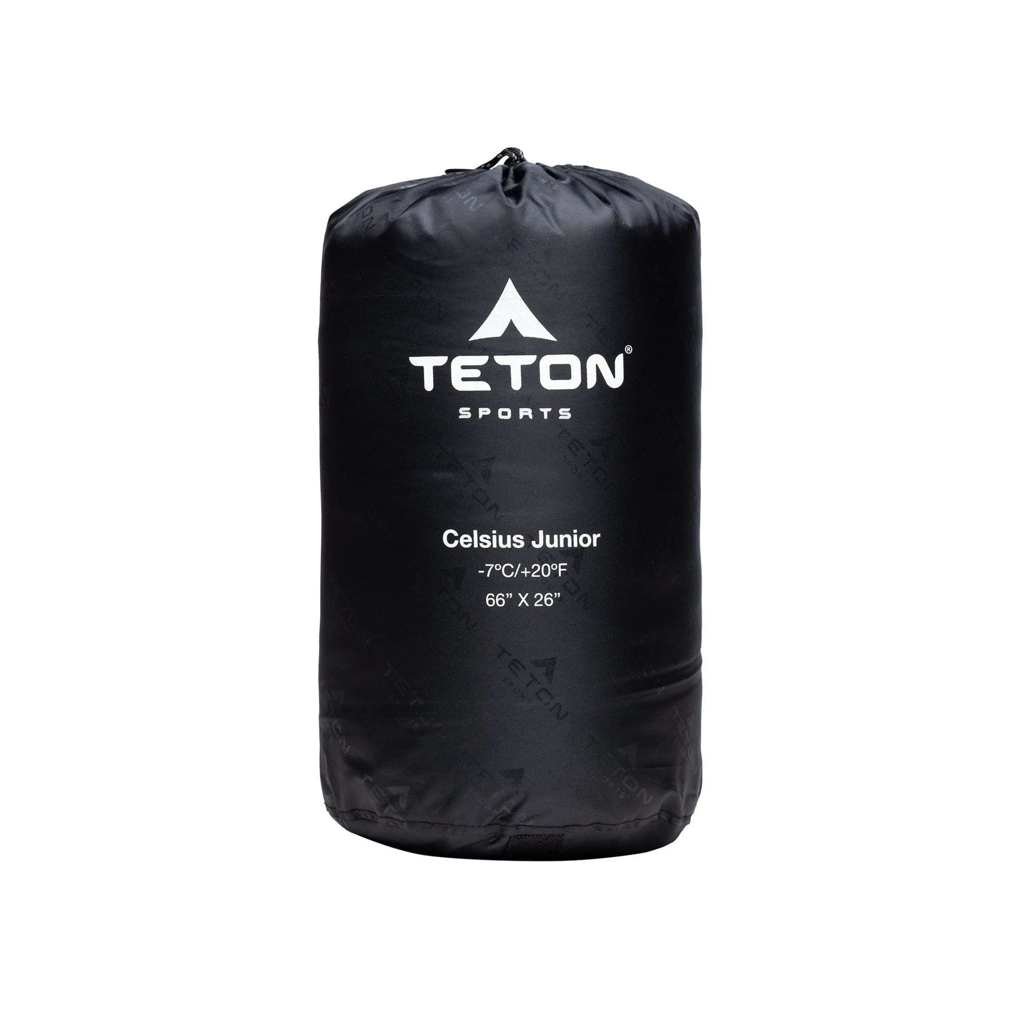 Teton Sports Li'l Celsius -7˚c/20˚f Kids Sleeping Bag in Ruby and Grey