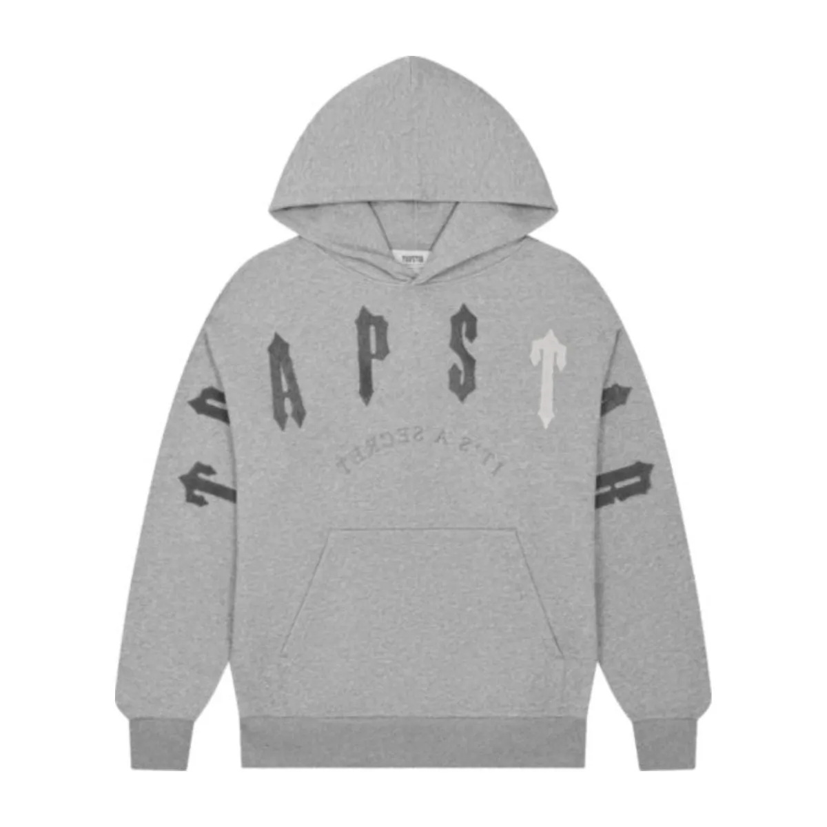 Trapstar Irongate Arch Chenille 2.0 Hoodie - Grey