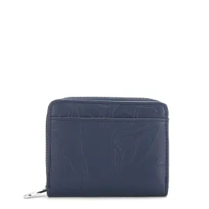 Wallet Meily Kalo Embossed Navy